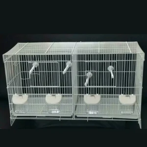 Witte Kweekkooi Stapelbaar 60x25x35