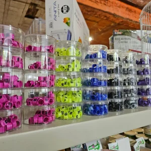 E-Z Click Ringen ( 9mm ) met nummers ( 1-25 )