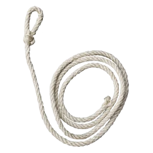 Koetouw wit sisal standaard 210cm