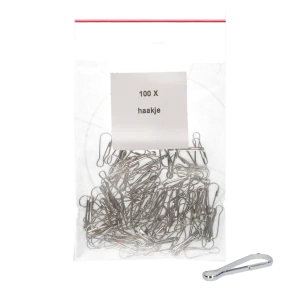 Haakje t.b.v. bevestigingsdraad