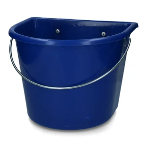 vPlast Voerbak met haken & hengsel 15 l