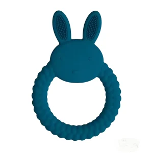 Bijtring Konijn (Azureblauw)