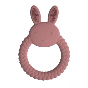 Bijtring Konijn (Roze)