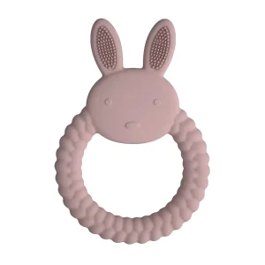 Bijtring Konijn (Zachtroze)